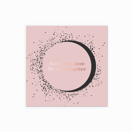 Pink Gift Bag & Black Gift Card Set - Large