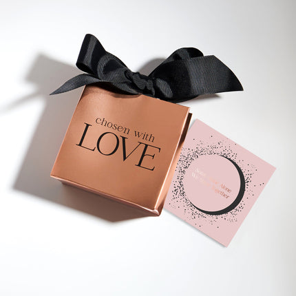 Luxe Gift Bag & Black Gift Card Set - Small