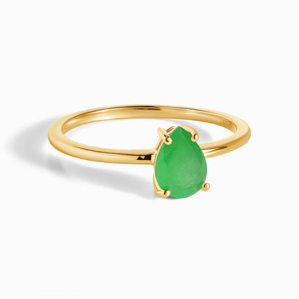 Green Jade Ring - Yonder Glow