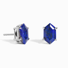 Lapis Lazuli Earrings - Serenity Studs