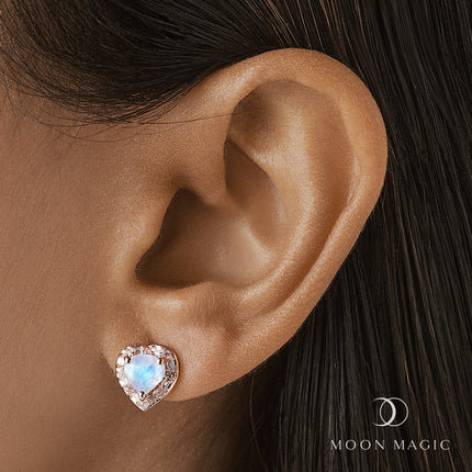 Moonstone Earrings - Chosen One Studs