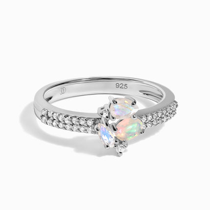 Opal Moonstone Ring - Orion's Allure