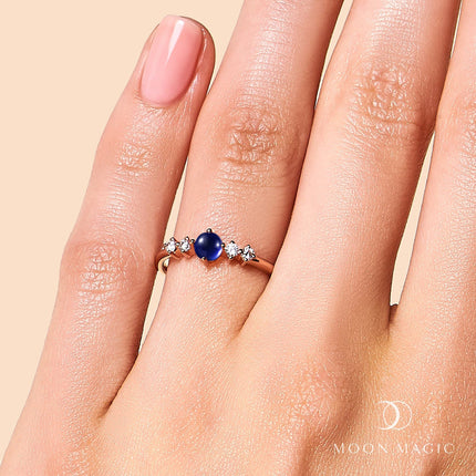 Blue Sapphire Ring - Loveliness