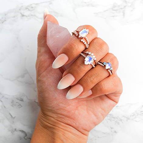 How to Wear Stackable Rings