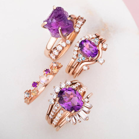 Birthstone For February - The Violet Glory of Amethyst