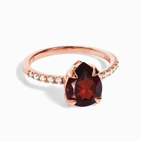 Garnet Ring - Nymph
