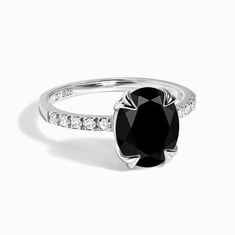 Black Obsidian Ring - Harlow