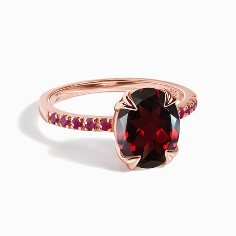 Garnet Ruby Ring - Harlow