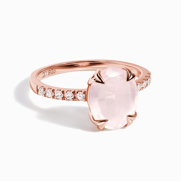 Rose Quartz Ring - Harlow – Moon Magic