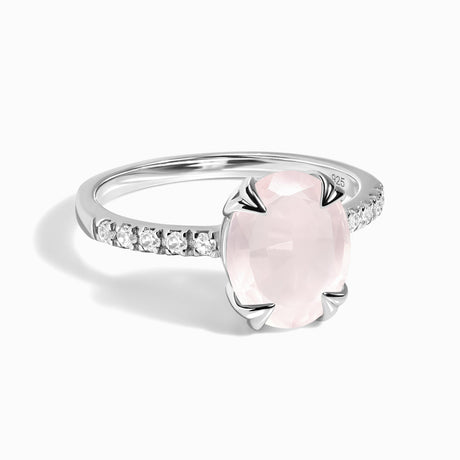 Rose Quartz Ring - Harlow
