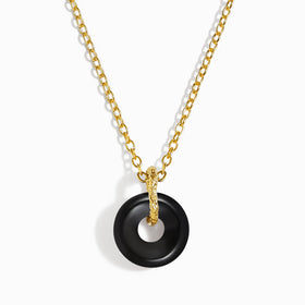 Black Obsidian Necklace - Aluna