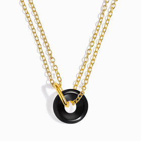 Black Obsidian Necklace - Ora