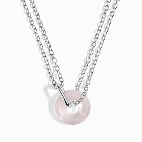 Rose Quartz Necklace - Ora