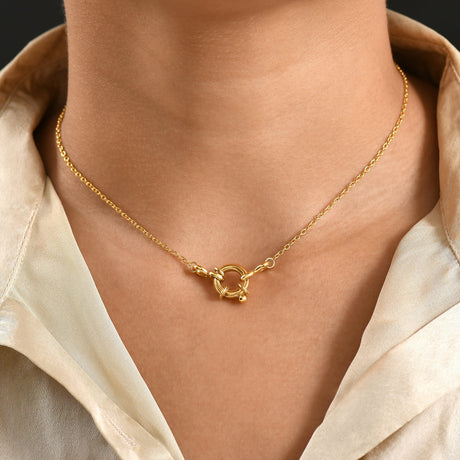 Trace Chain Necklace - Spirit Anchor