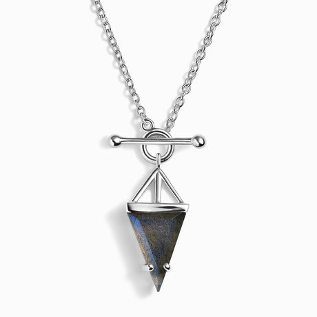 Labradorite Necklace - Heroine T-Lock