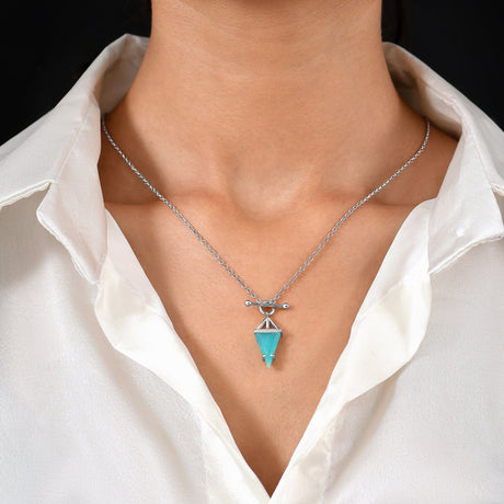 Amazonite Necklace - Heroine T-Lock