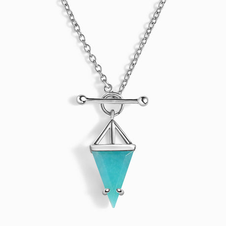 Amazonite Necklace - Heroine T-Lock