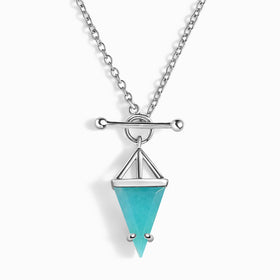 Amazonite Necklace - Heroine T-Lock