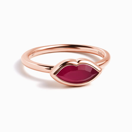 Pink Quartz Ring - Lavish Lips