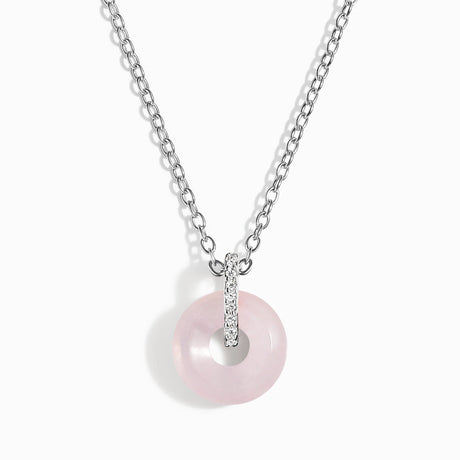 Rose Quartz Necklace - Liora