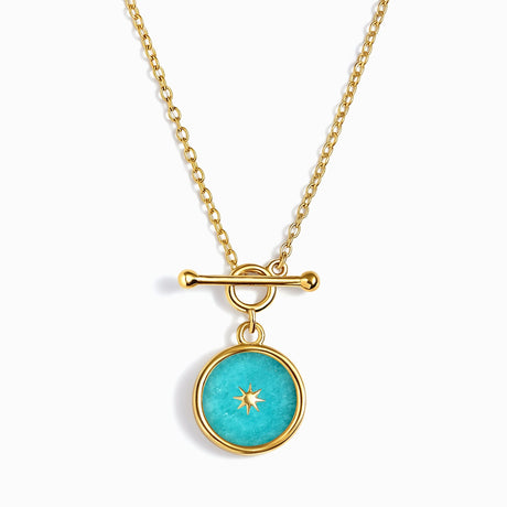 Amazonite T-Lock Necklace - Sol