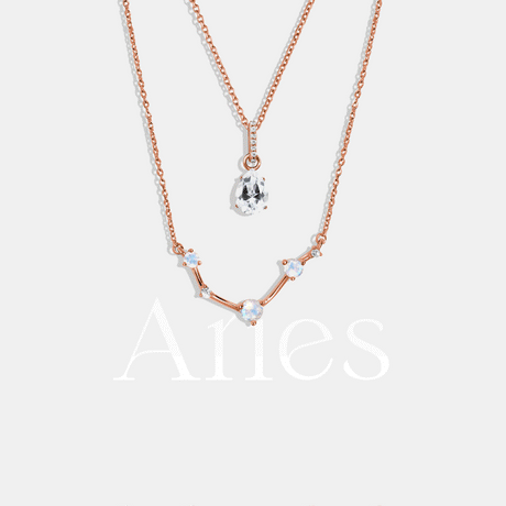 Scorpio Zodiac & November Birthstone Necklaces