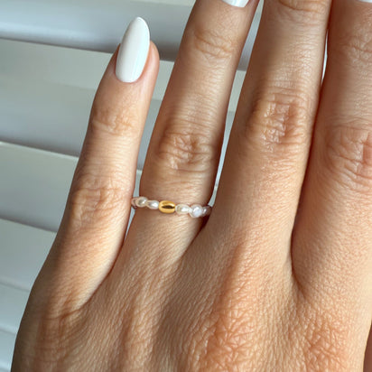 Rice Pearl Ring Pearlisse – Moon Magic