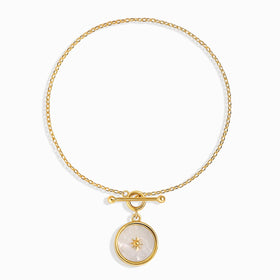 Mother Of Pearl T-Lock Bracelet - Sol