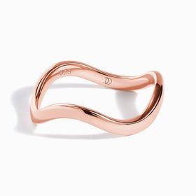 Stackable Ring Band - Waves