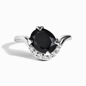 Black Obsidian Ring - Arc of Promise