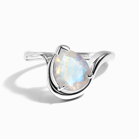 Moonstone Ring - Arc of Whisper