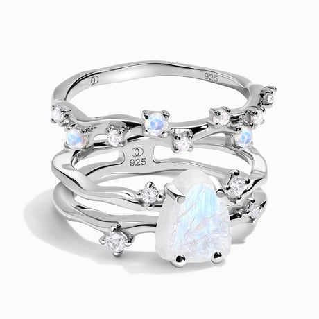 Flow Ring & Stardust Band