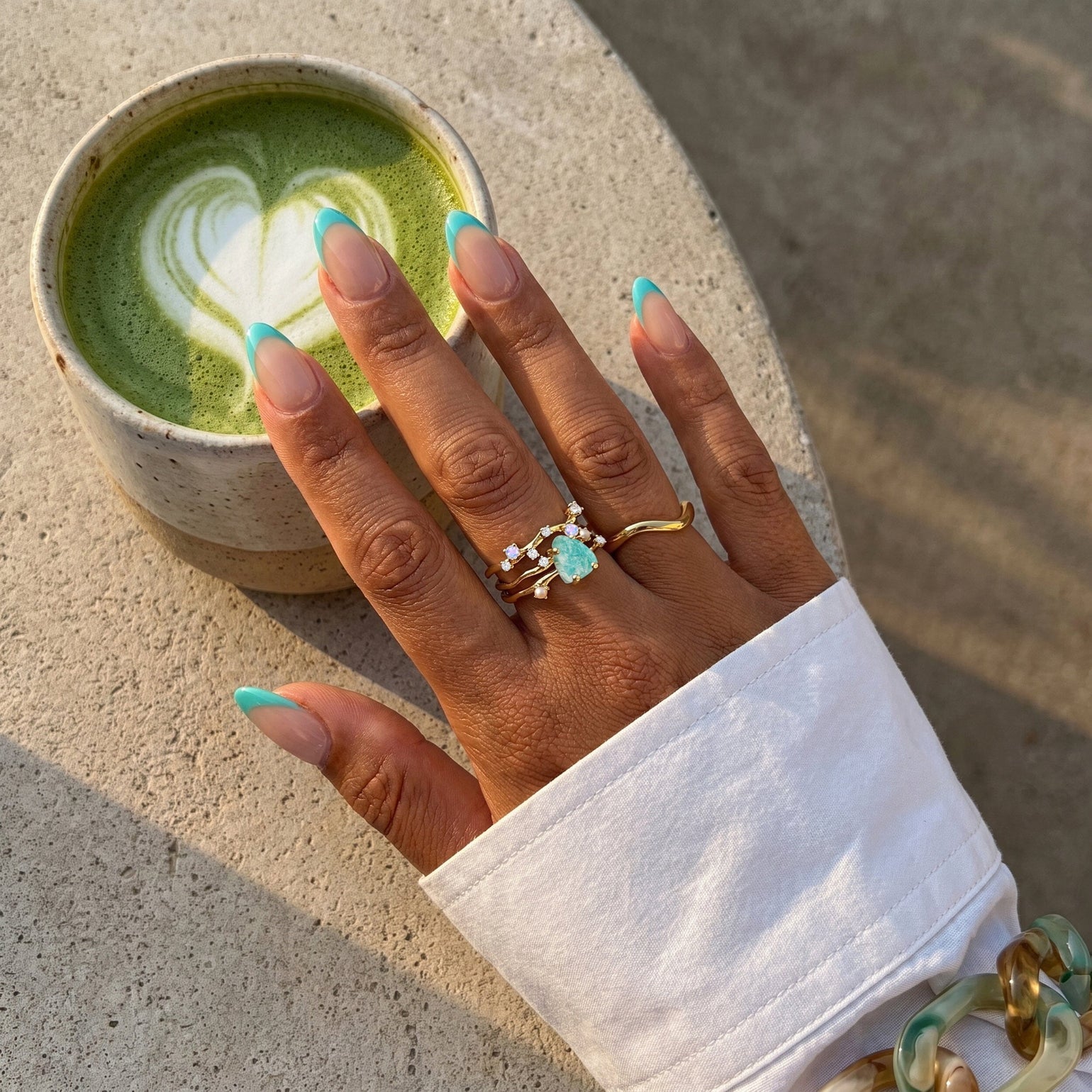 Amazonite Ring - Flow – Moon Magic