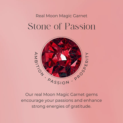 Ruby Garnet Layered Bracelet - Orion's Sparkle