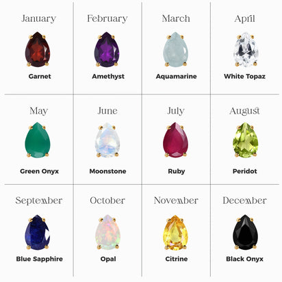 Aquarius Zodiac February Birthstone Necklaces – Moon Magic