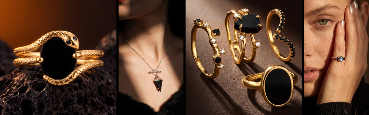 Black Obsidian & Black Onyx