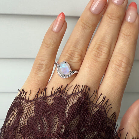 Moonstone Ring - Arc of Promise