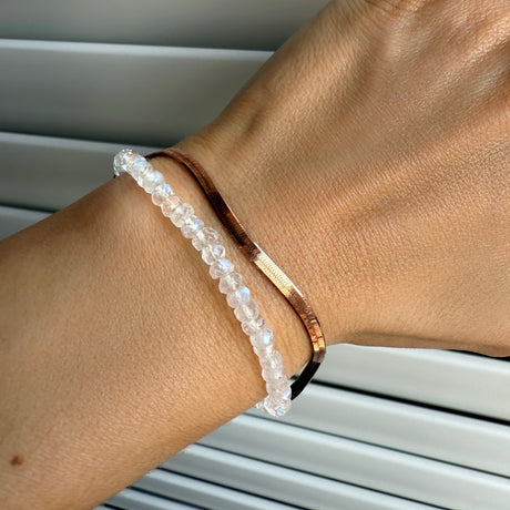 Moonstone Bracelet Stack - Finding Balance