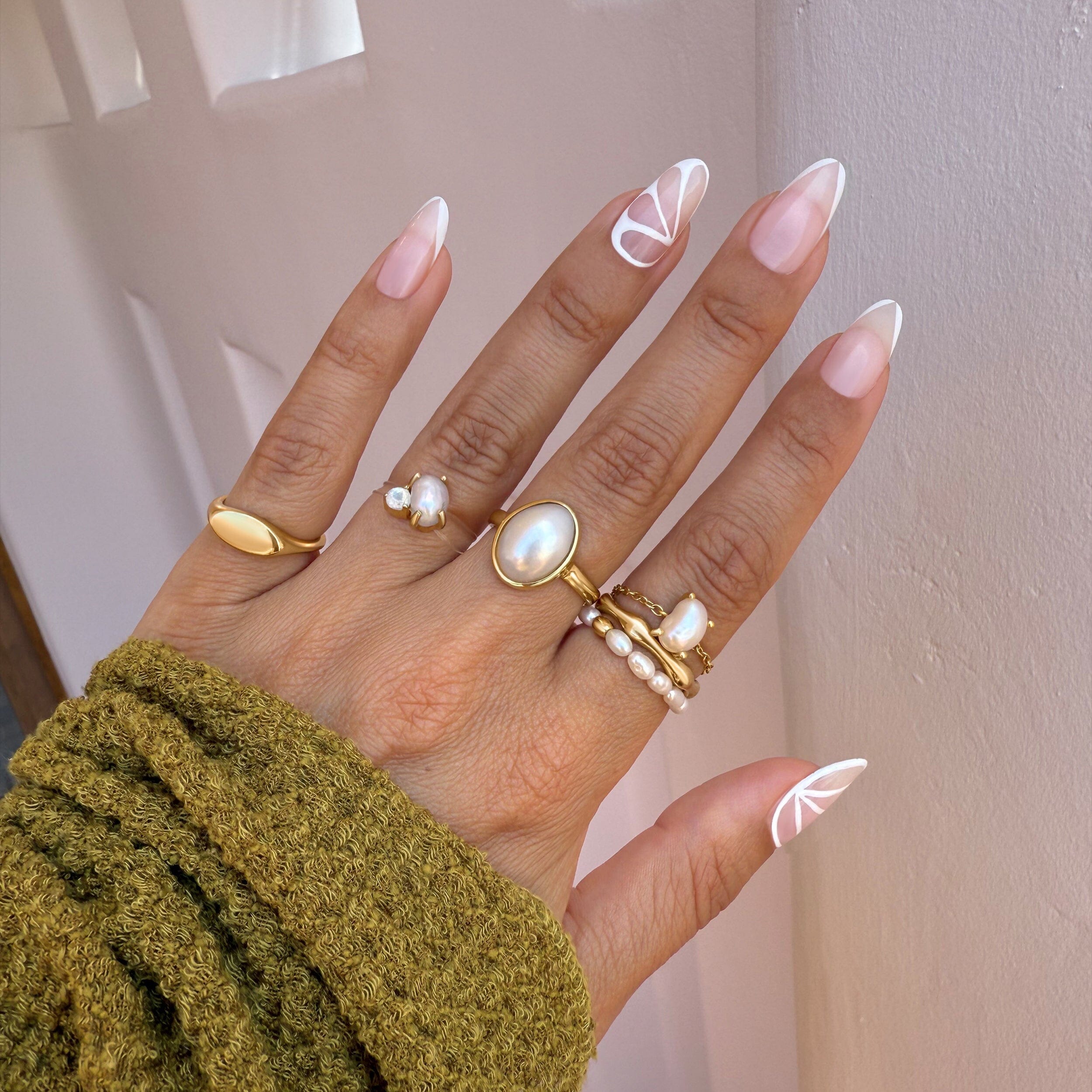 Pinky Ring - Signet Plain – Moon Magic