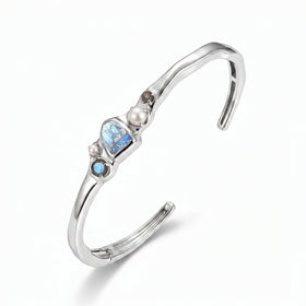 Labradorite Pearl Cuff - Heirloom