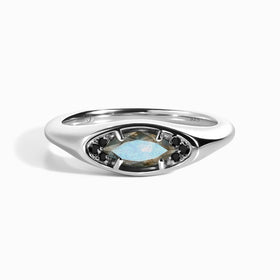Labradorite Ring - Evil Eye