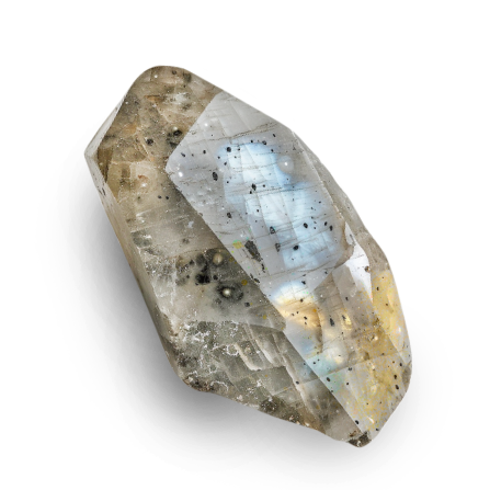 Labradorite Black Spinel Fidget Ring - Liora – Moon Magic