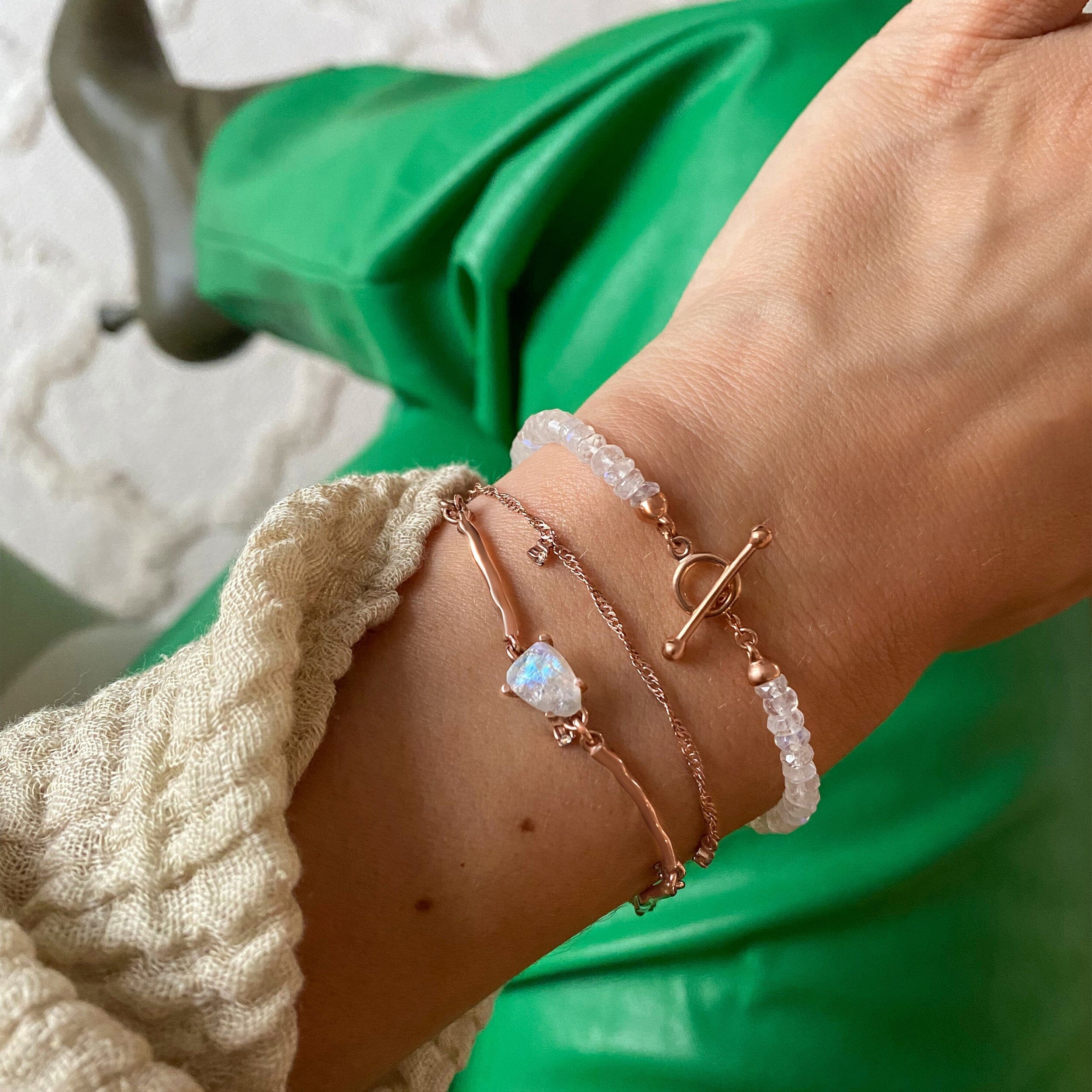 Moonstone Bracelet - Vibrations – Moon Magic
