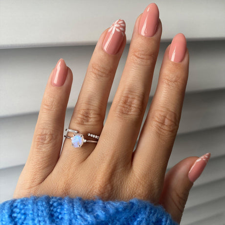 Petite Raw Allure Ring & Twinkling Band