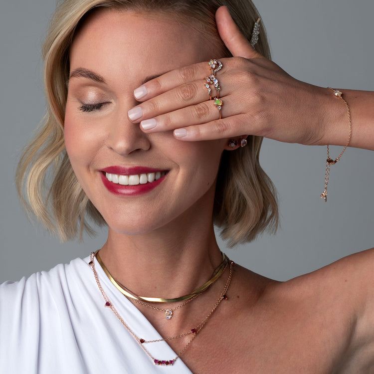 Opal Moonstone Ring - Orion – Moon Magic