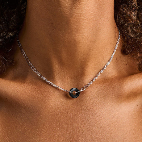 Black Obsidian Necklace - Ora