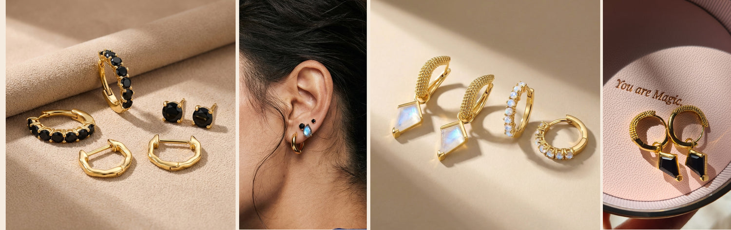 Gemstone Earrings Sets