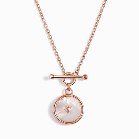 Mother Of Pearl T-Lock Necklace - Sol