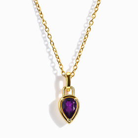 Amethyst Necklace - February Birthstone