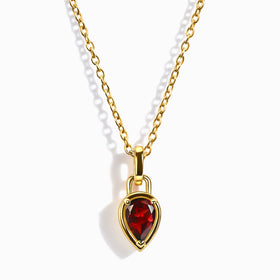 Garnet Necklace - January Birthstone